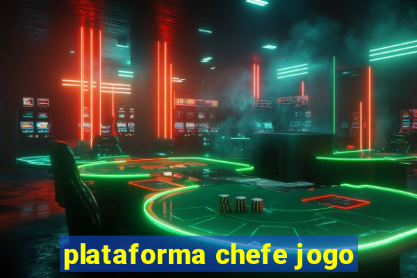 plataforma chefe jogo